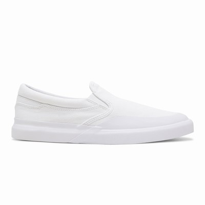 DC Infinite Jaakko Slip Ons Men's White Skate Shoes Australia Online OEN-548